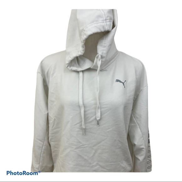 Puma crop hoodie size Medium. Long sleeves. - Picture 1 of 13